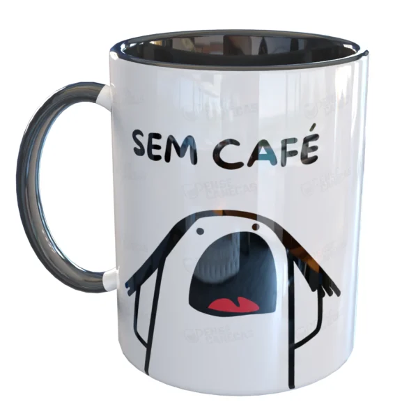 Caneca Sem Café Com Café Meme