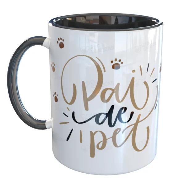 Caneca Pai de Pet Cachorro Shitzu
