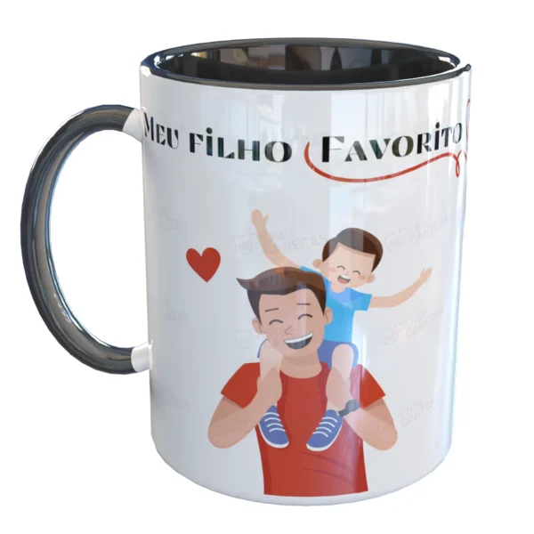 Caneca Meu filho favorito me deu Pai