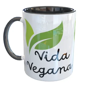 Caneca Vida Vegana Veganos