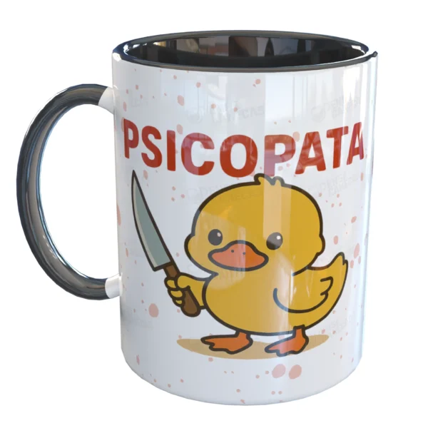 Caneca Psicopata Meme