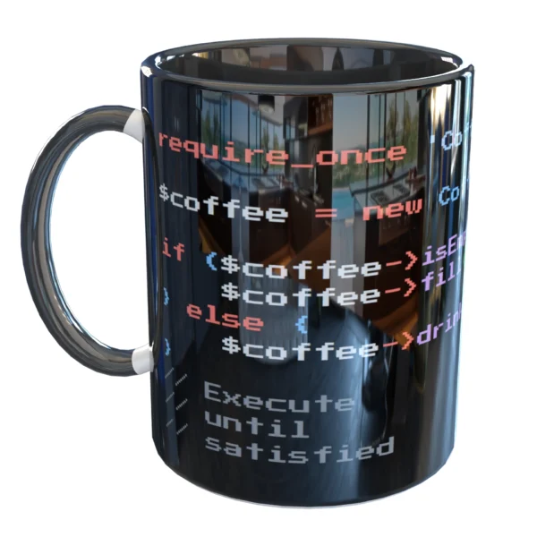 Caneca Programador Dev Php Engraçada