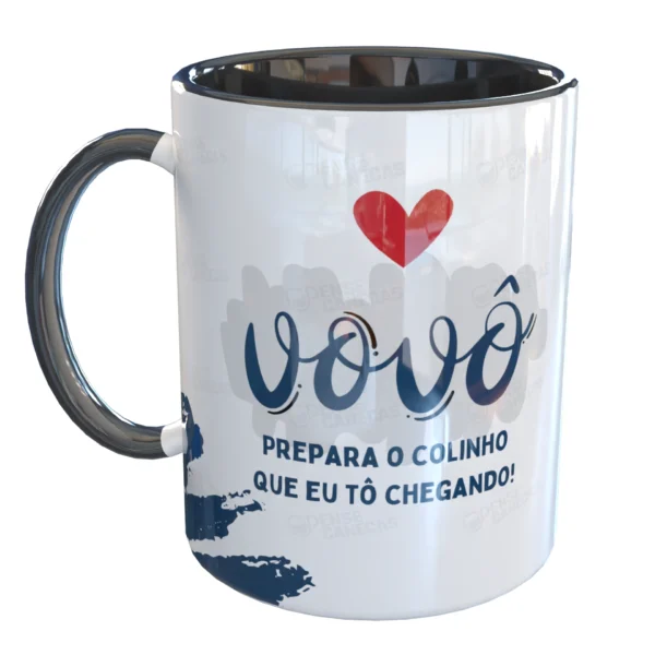Caneca Gravidez Revelação Avô Vovô