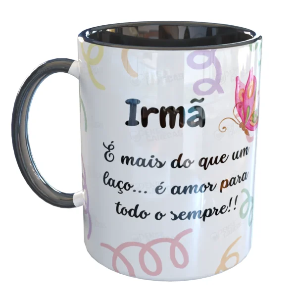 Caneca Irmã Família Laço