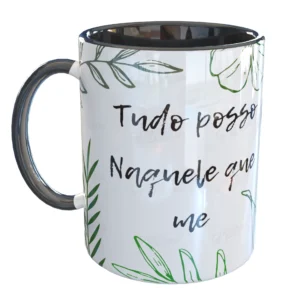 Caneca Tudo Posso Naquele que Fortalece