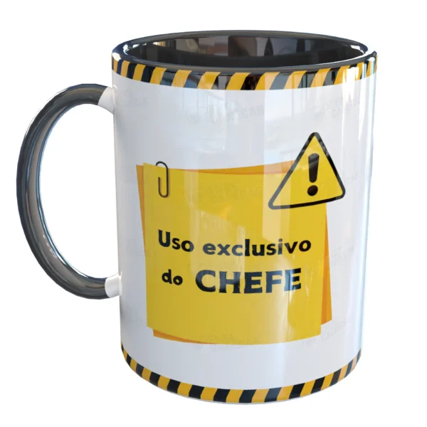 Caneca Uso exclusivo do Chefe