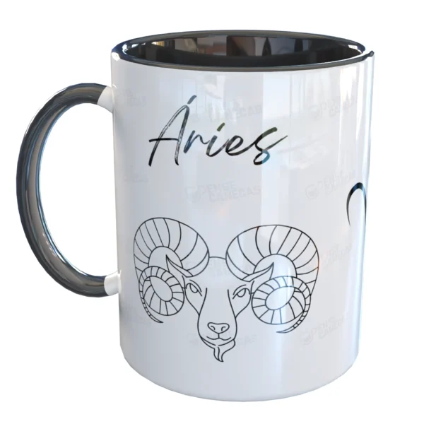 Caneca Horóscopo Signo Áries Ariano